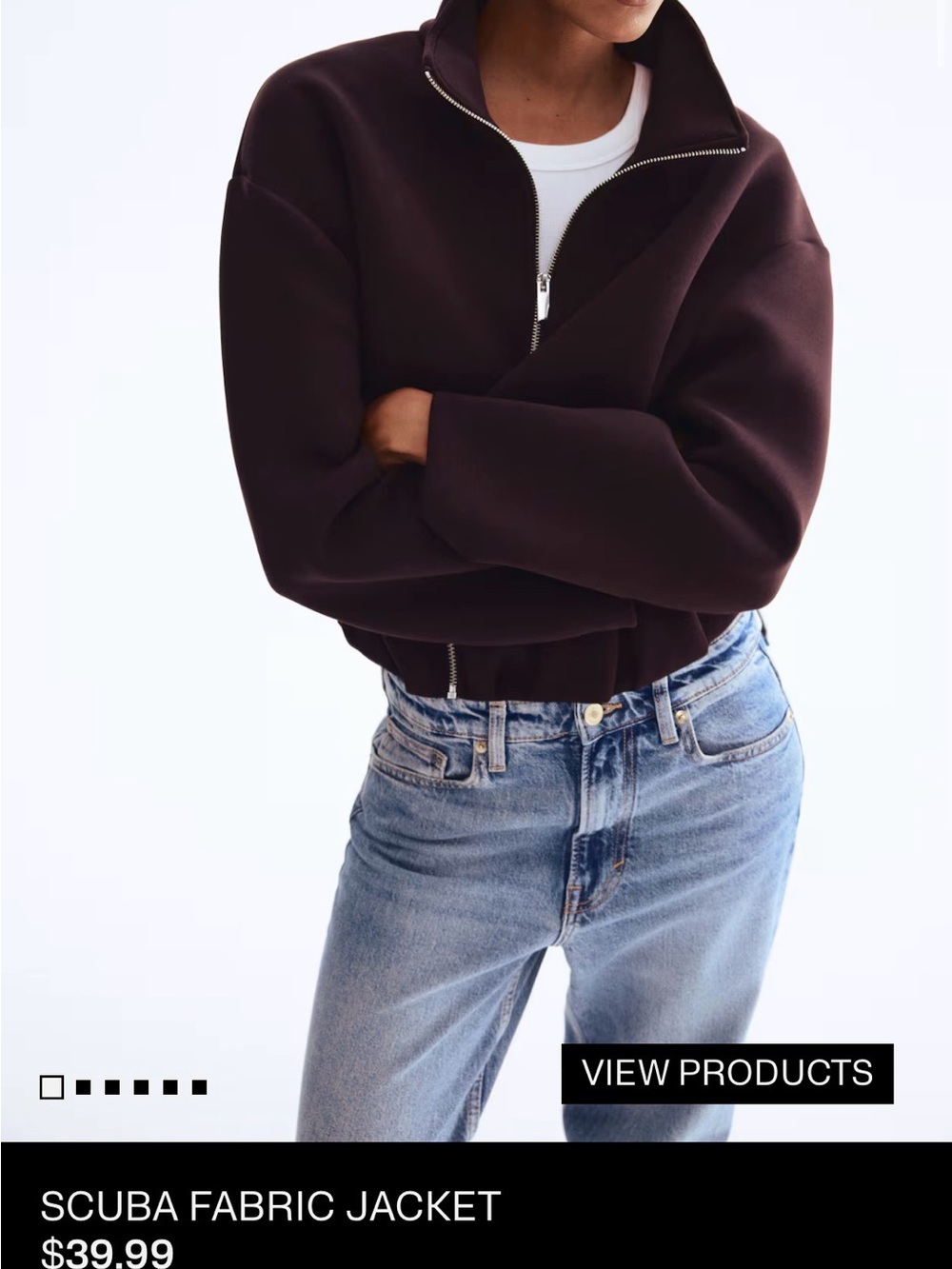 H&M scuba Jacket